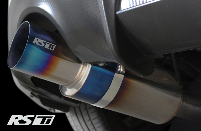 Universal RS-Ti Round Titanium Muffler(s) and Tip with V-Band