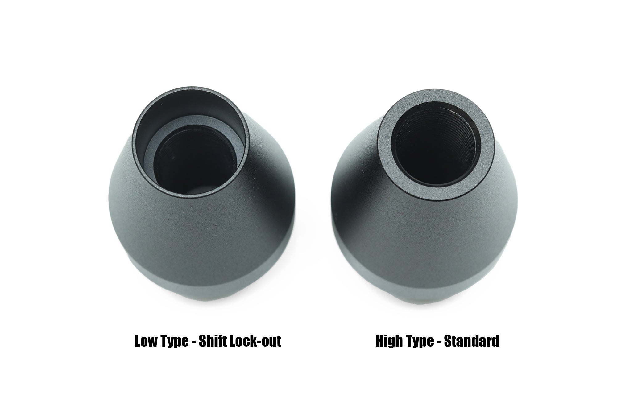 GREDDY SHIFT KNOB A02-LOW TYPE LOCKOUT - BLACK OUT - (14500582)