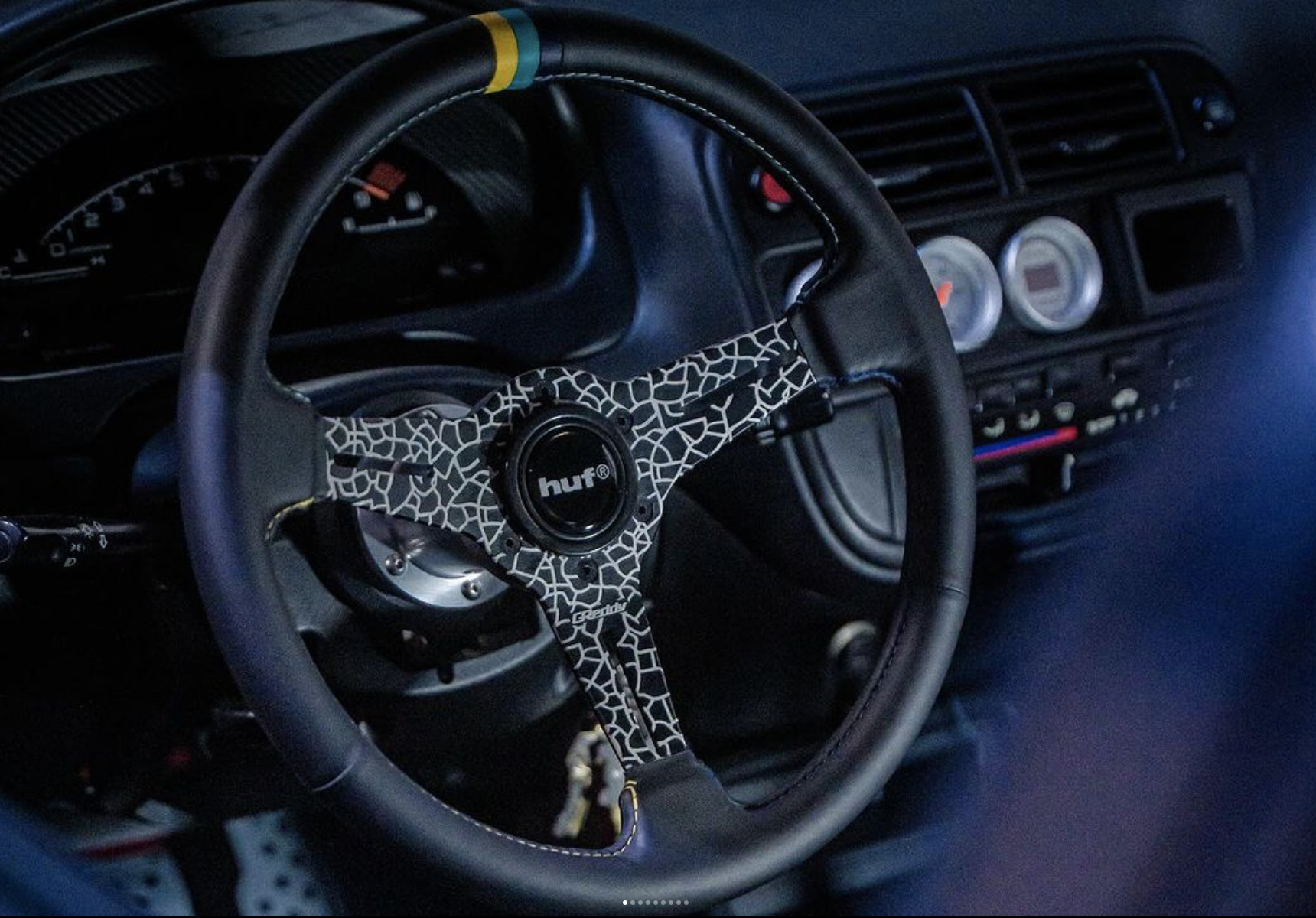 HUF x GReddy Steering Wheel