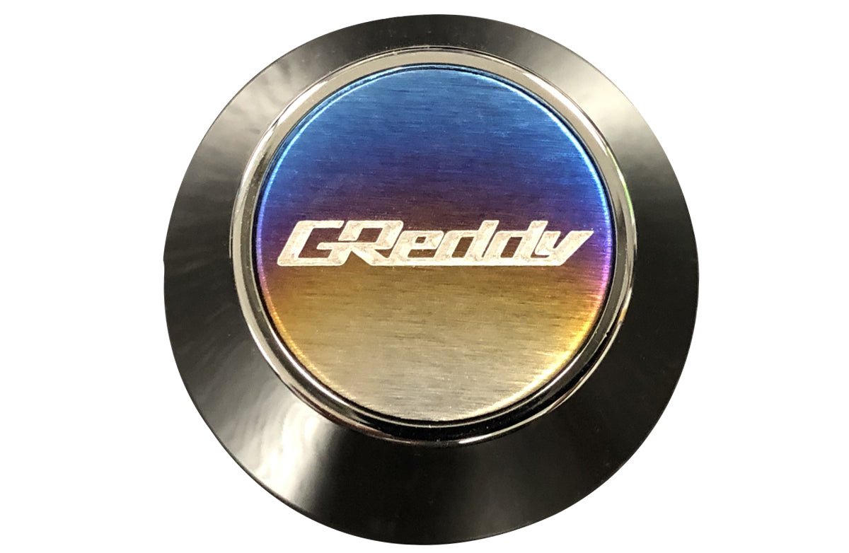 Titanium GReddy Disk Emblem - for Type-A Shift Knob