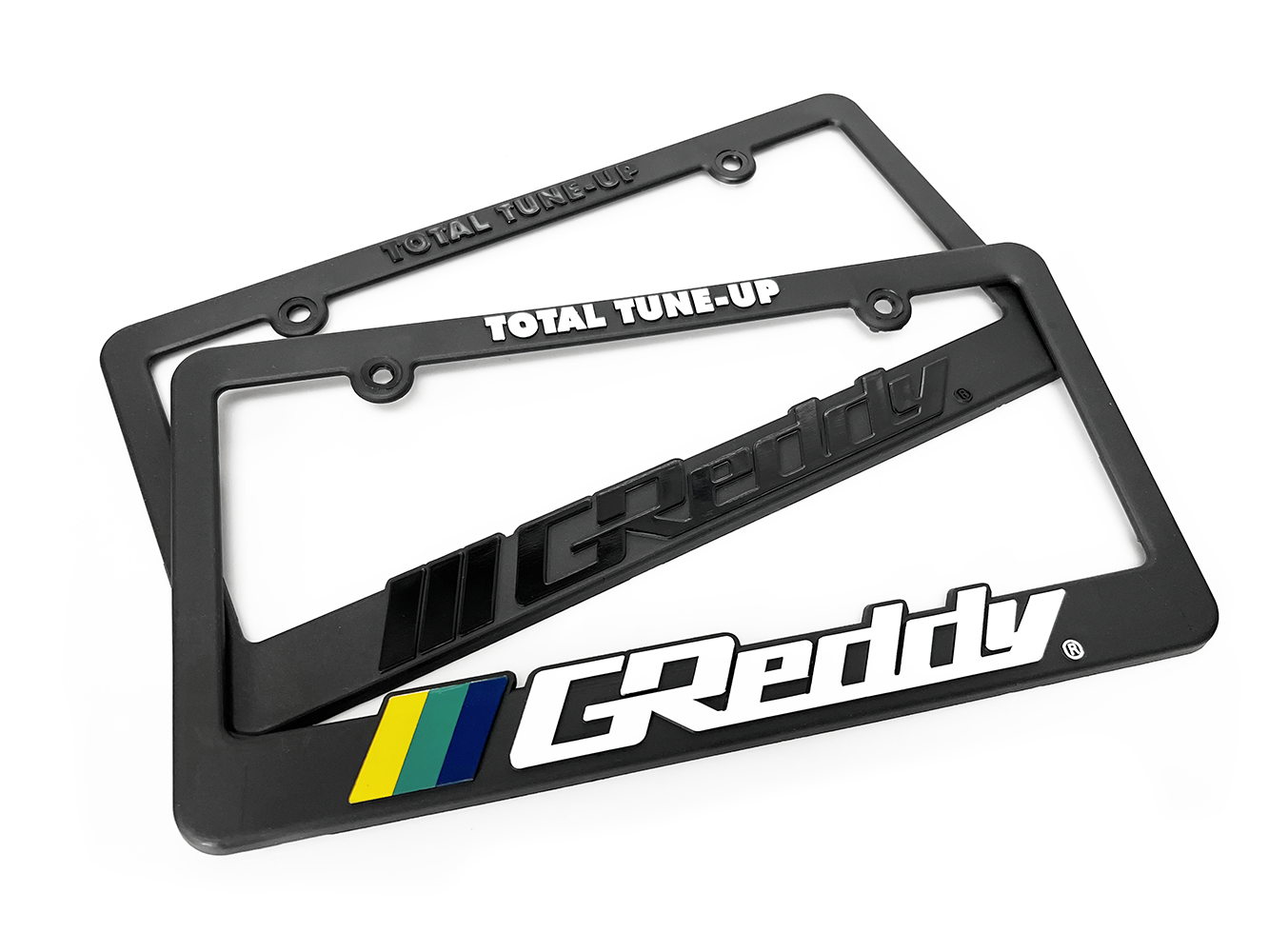GReddy Total Tune Up  License Plate Frame - "Black-out" or "Color"