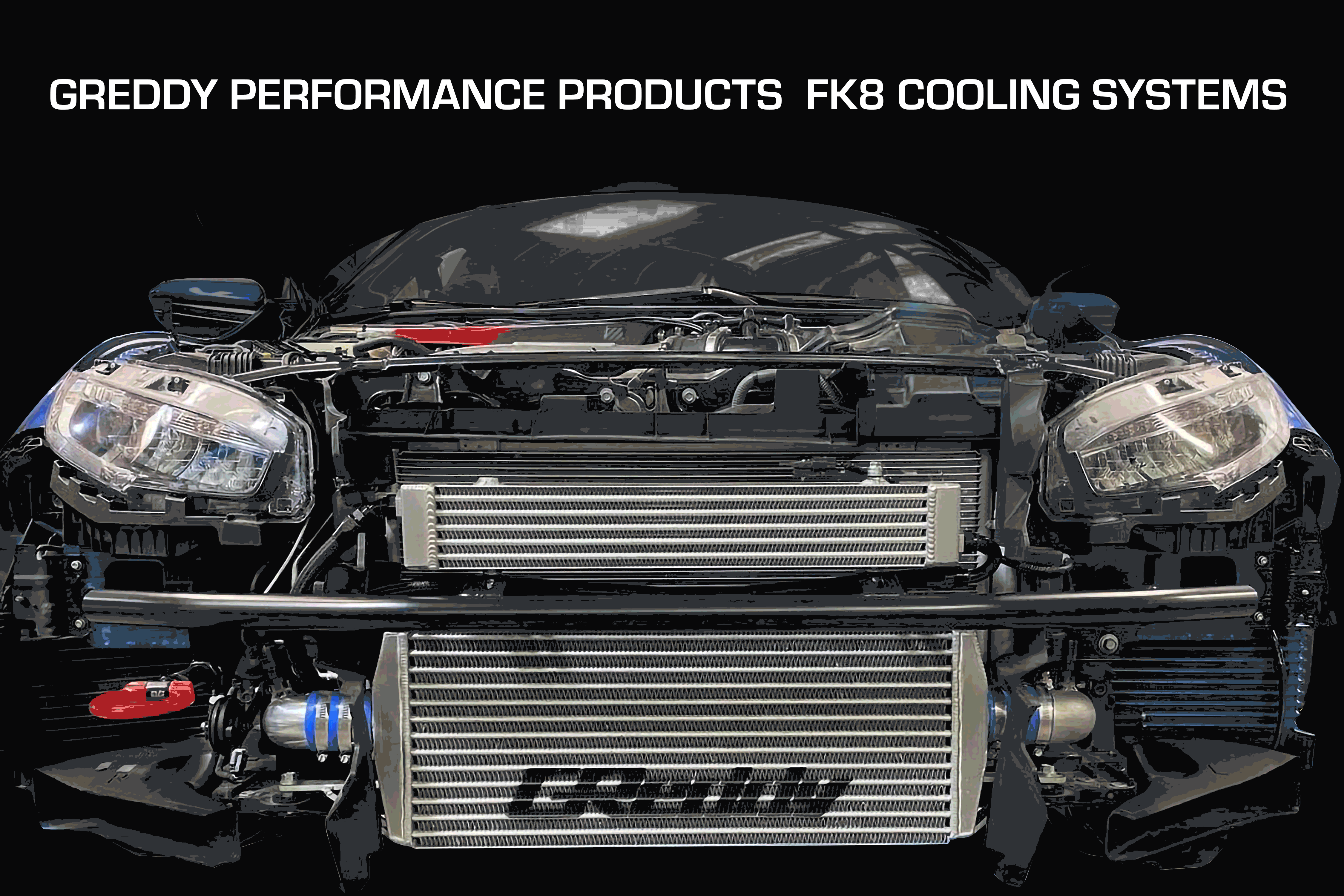 GReddy Performance Products Civic Type R Transmission Cooler Kit - FK8